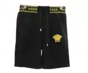 versace beach short discount medusa shorts black